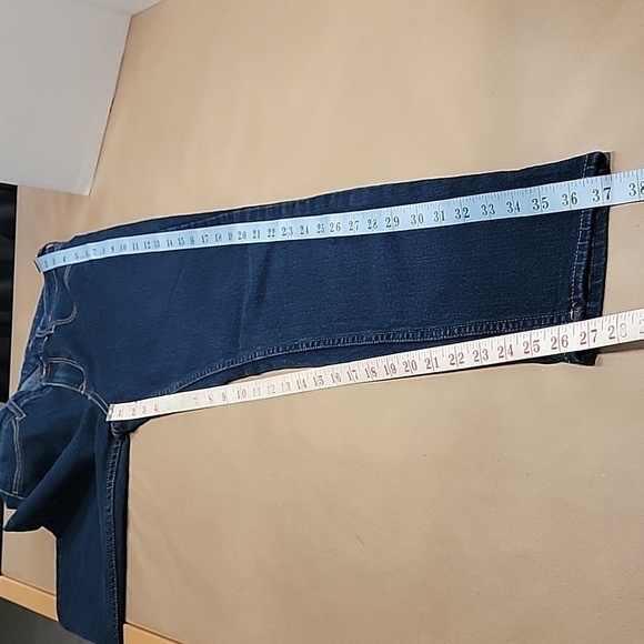 & Denim (H&M), Size 26 Skinny Ankle Jeans, Dark Wash, EUC - Picture 7 of 10